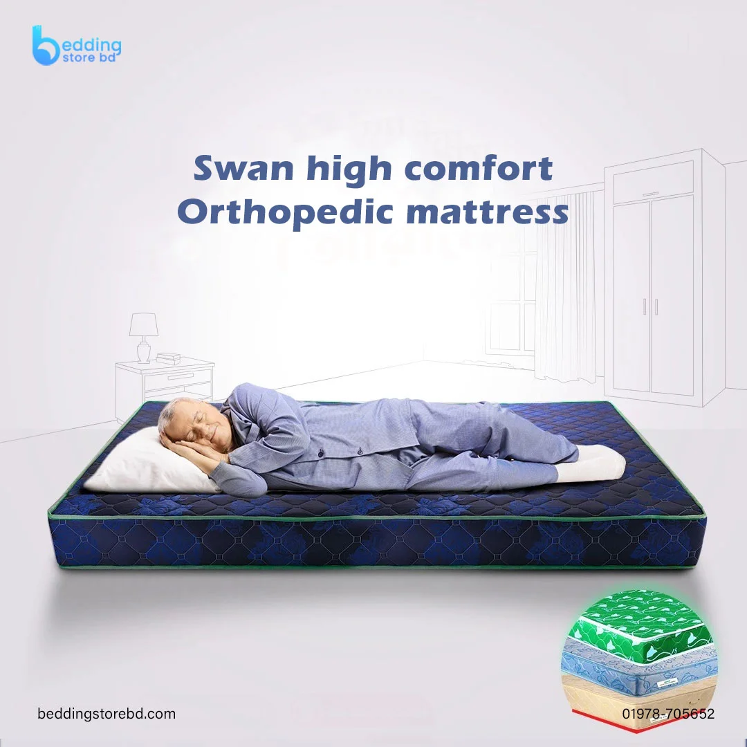 Swan high comfort orthopedic mattress best 1