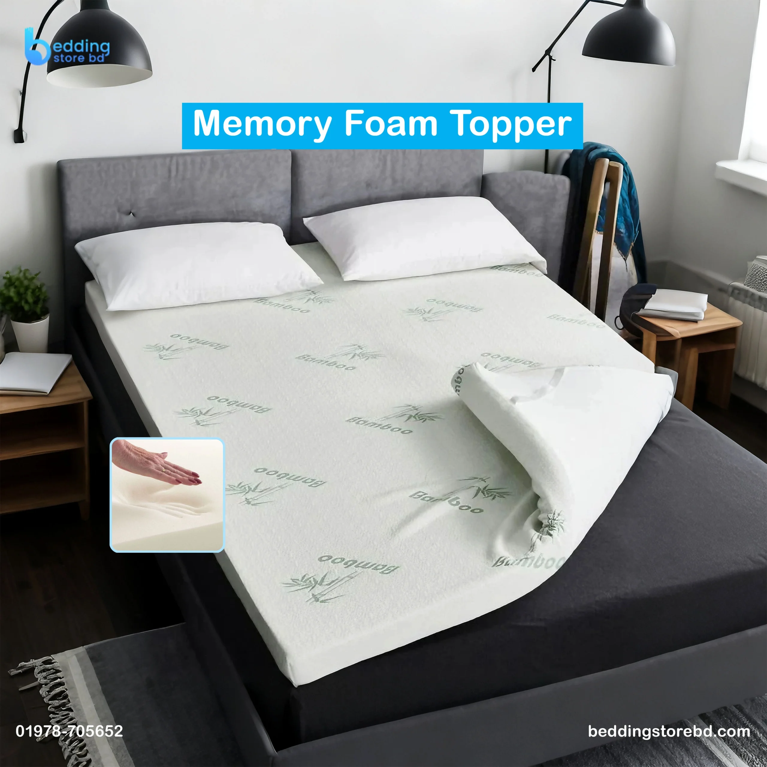 Memory Foam Topper best 1
