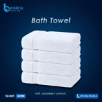 Premium Bath Towel – Soft, Absorbent & Quick-Dry | Bedding Store BD