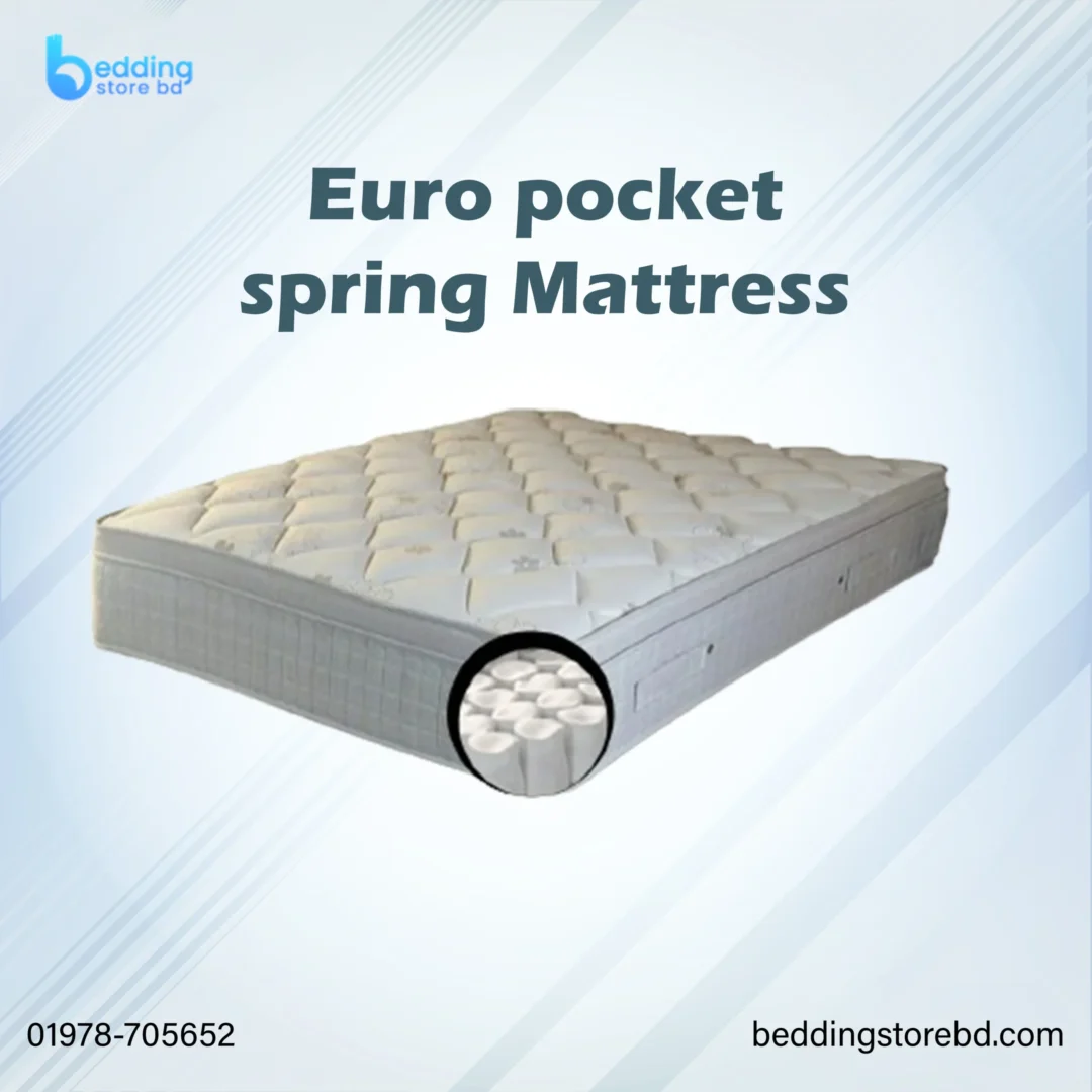 Euro pocket spring mattress Best 1