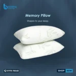 Memory Pillow | Neck Support & Breathable - Bedding Store BD