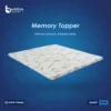 Best memory foam mattress topper with removable cover for body-contouring comfort