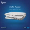 Best Profile mattress topper with secure fit design for non-slip comfort and durability