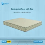 Spring with Top Mattress | Soft Comfort & Support - Bedding Store BD