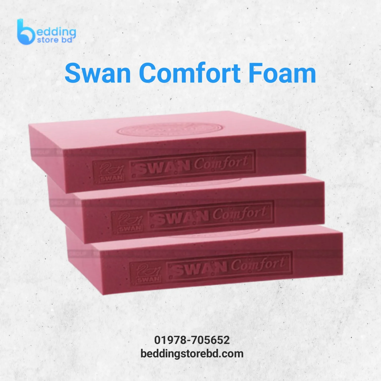 Budget-friendly Comfort Swan foam ideal for guest rooms and everyday use