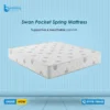 Swan Pocket Spring Mattress top view with premium quilted fabric for luxurious comfort