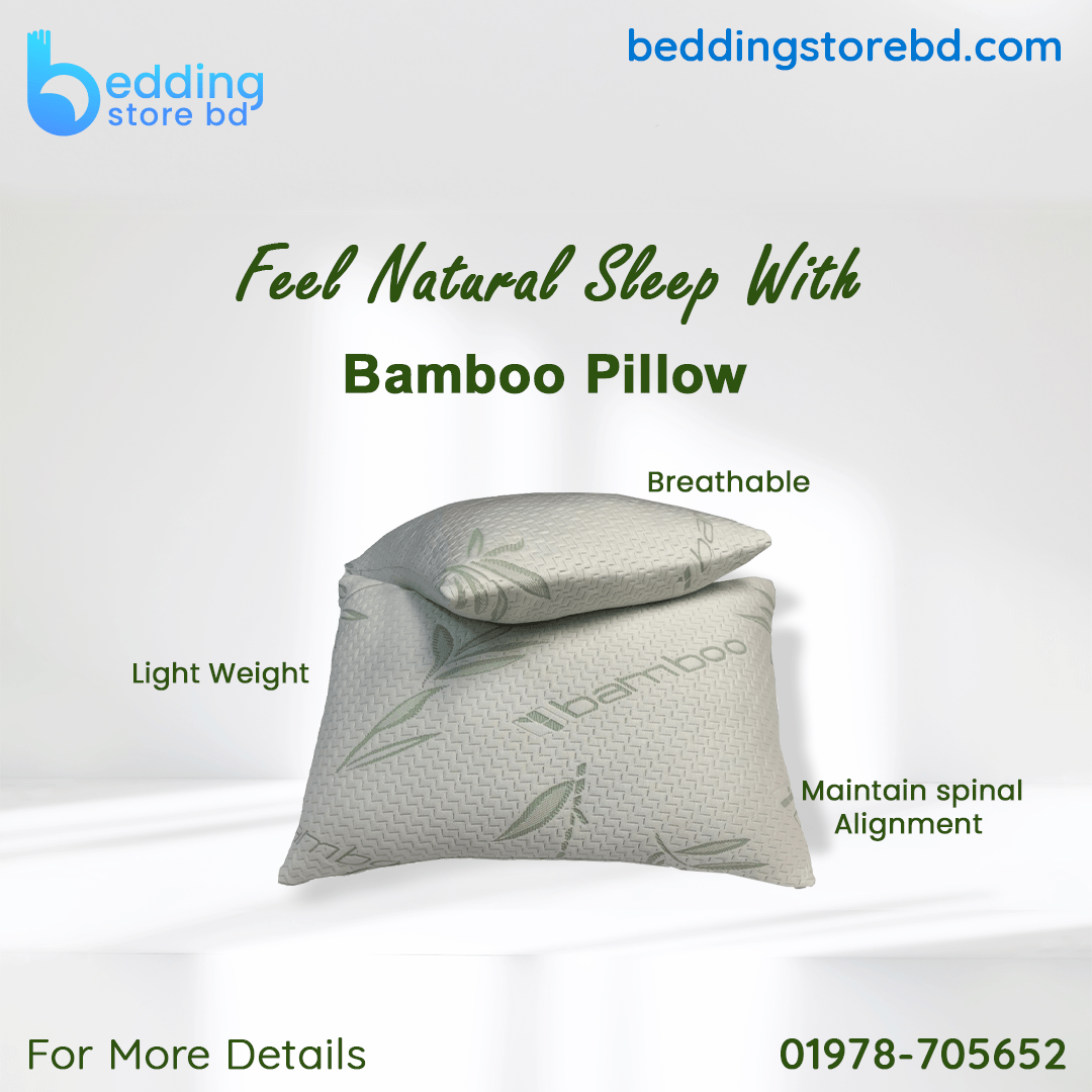 Bamboo Fabric Pillow best 1