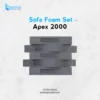 Apex 2000 foam used for durable sofa base and mattress core
