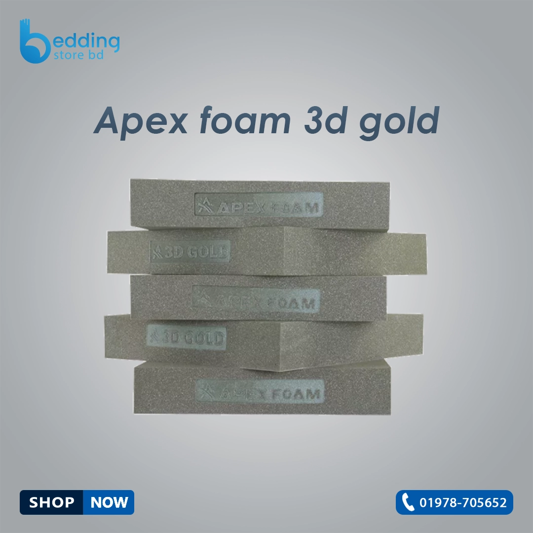 Apex 3D Gold Foam advanced high-resilience foam sheet