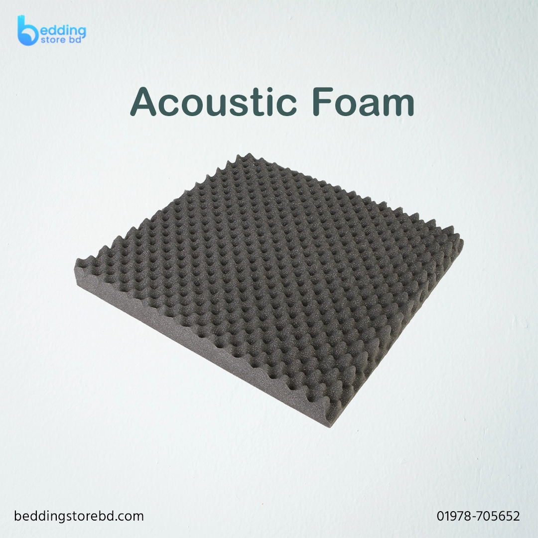 Fire retardant and durable acoustic foam material detail