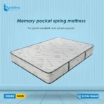 Memory Pocket Spring Mattress | Luxury Comfort - Bedding Store BD