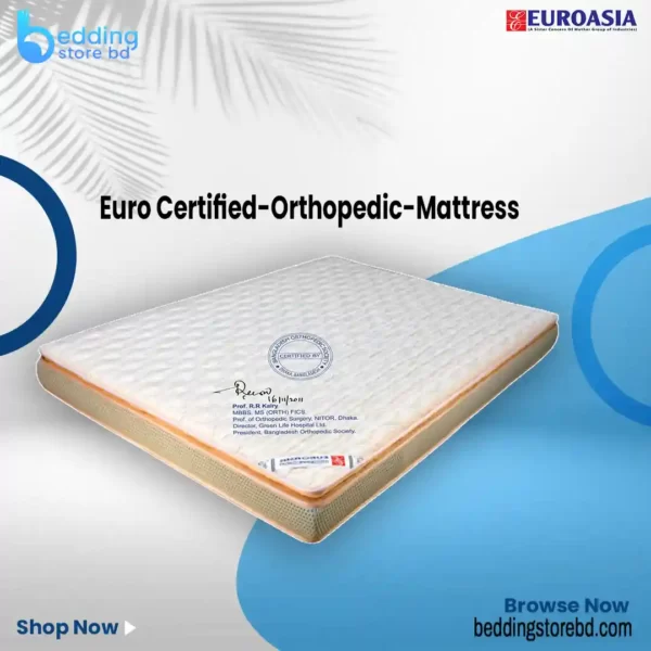 Orthopedic mattress with extra topper