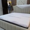 • Bedroom or usage image: "Premium imported Latex Pocket Spring Mattress in bedroom providing back pain relief and deep sleep"