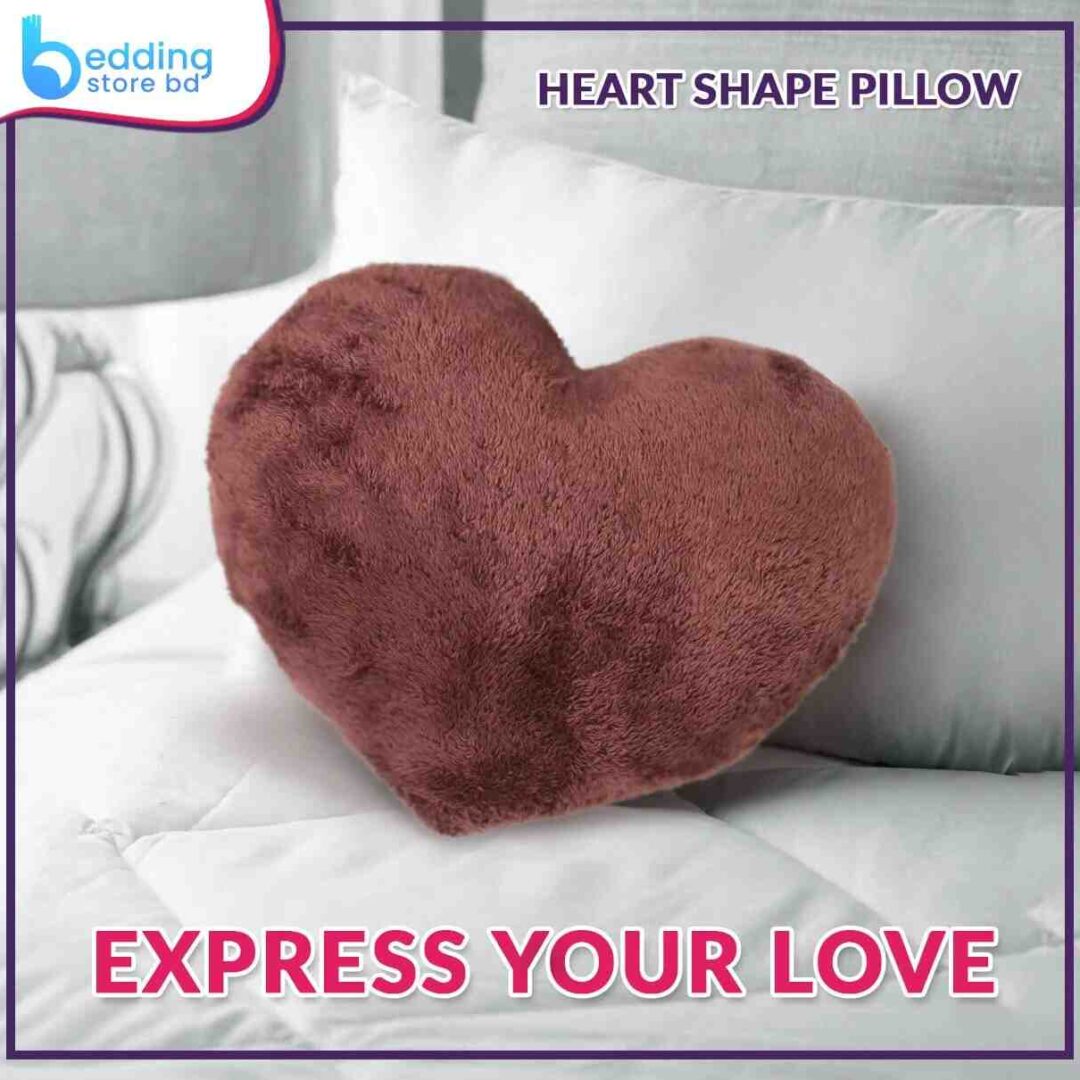 Love shape pillow best 1