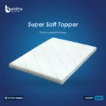 Super Soft Mattress Topper - Premium Bamboo Fabric Plush Comfort