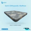 Semi Orthopedic Mattress top view for balanced support and back pain relief