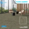 Modern flow carpet tiles in a stylish office setting