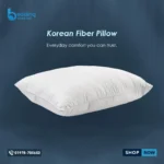 Korean Fiber Pillow | Soft Neck Support - Bedding Store BD