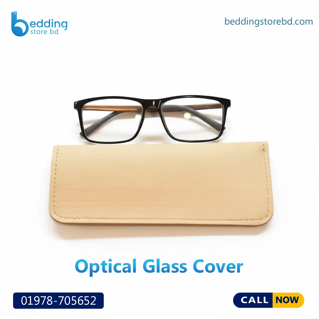 Premium Optical Glass Cover – Protective Hard Case for Eyeglasses & Sunglasses | Bedding Store BD