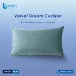 Velvet Dream Cushion – Luxurious Soft Touch | Bedding Store BD