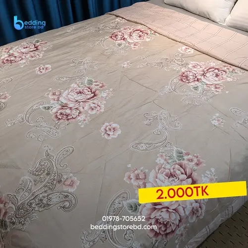 Vintage Rose Bloom Comforter