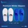 Soft plush winter slippers for indoor warmth and comfort