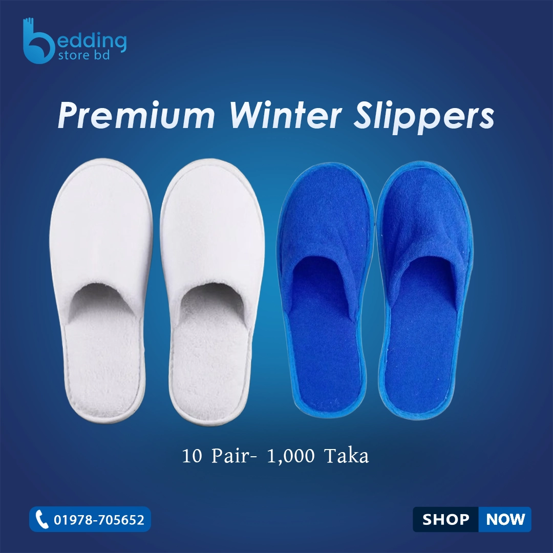 Soft plush winter slippers for indoor warmth and comfort