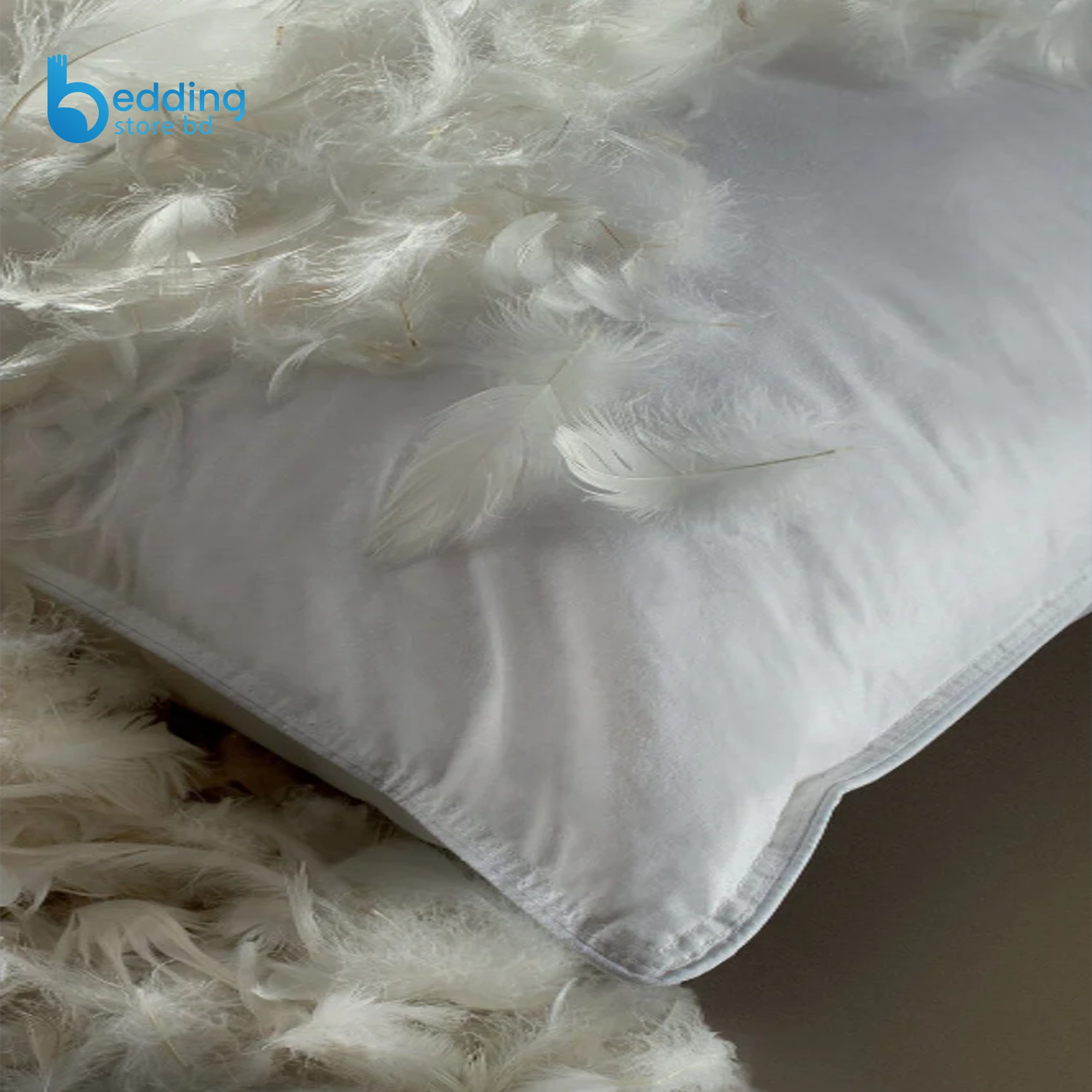 50% Down 50% Feather Pillow – Soft & Supportive | Bedding Store BD