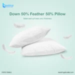 Down 50 Feather 50 Pillow