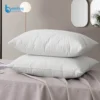 Duck Down Feather Pillow for breathable cool sleep and hypoallergenic freshness