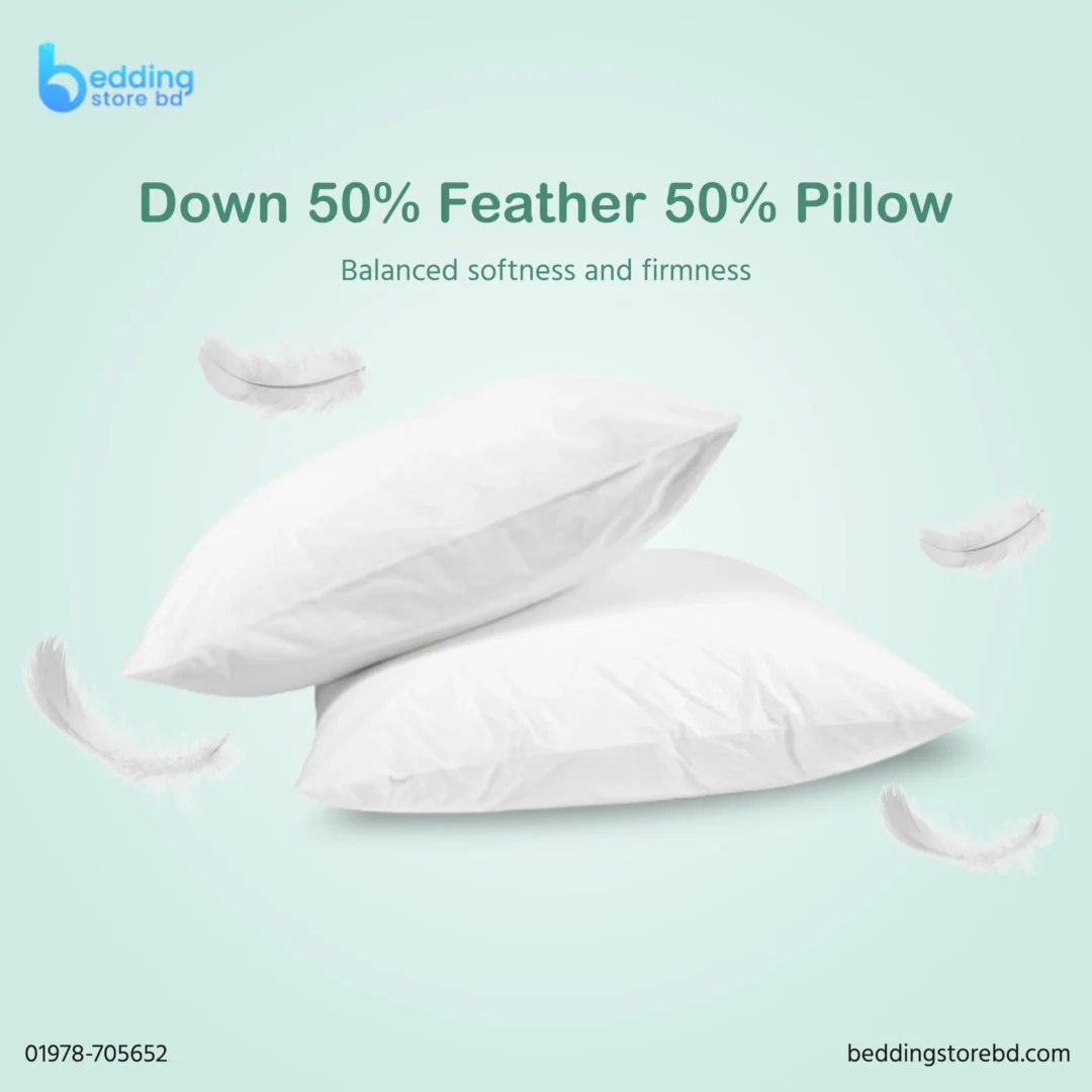 Down 50 Feather 50 Pillow