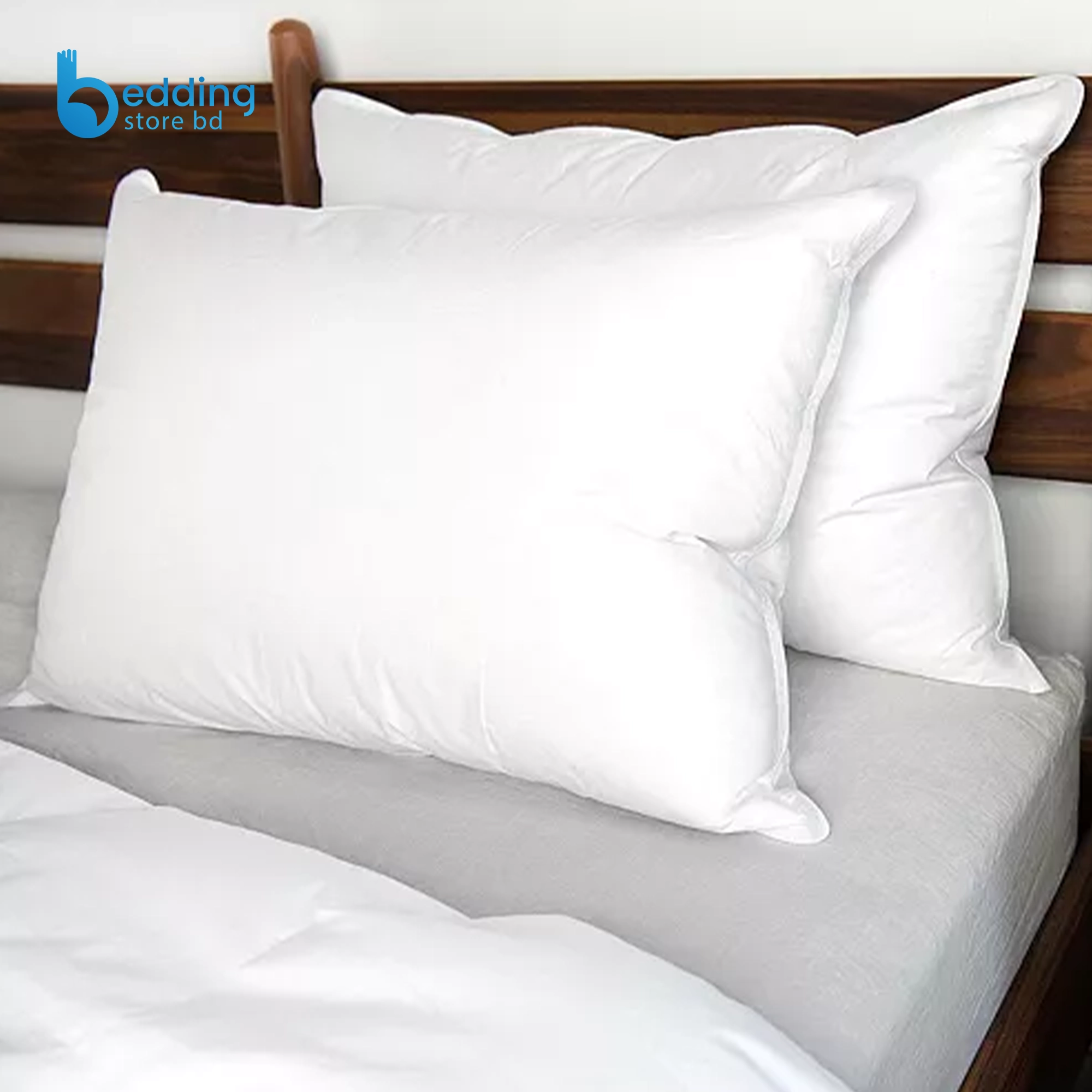 Harmony 3 Chamber Down Feather Pillow - Image 3