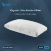 Organic Twin Border Pillow | Luxury Comfort - Bedding Store BD