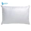 Durable stitched twin border on organic cotton pillow maintaining shape and loft