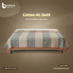 Cotton AC Quilt | Breathable Lightweight Comforter - Bedding Store BD