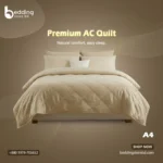 Premium AC Quilt | Warm Cream - Bedding Store BD