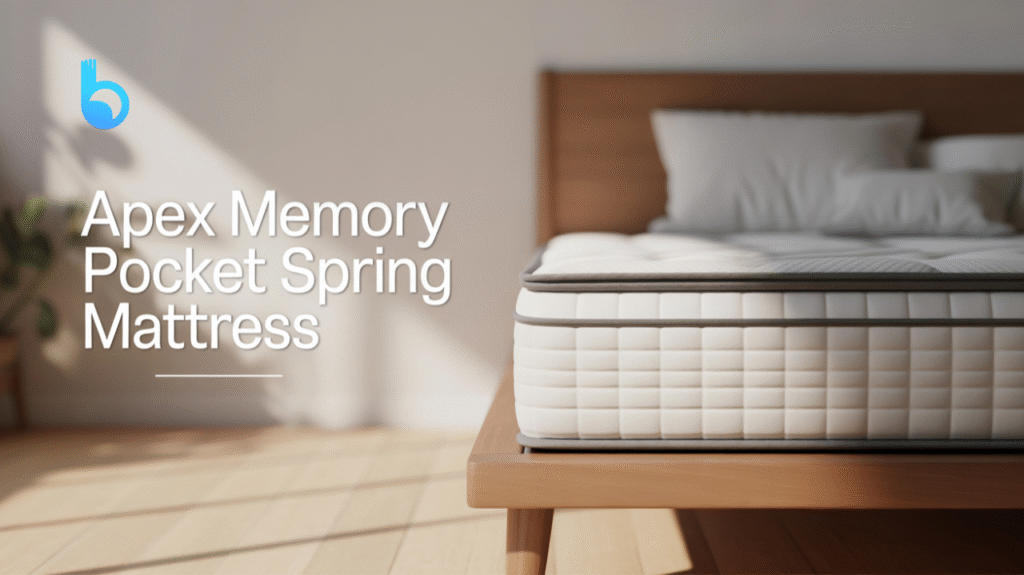Memory pocket spring mattress BD for comfort and back support