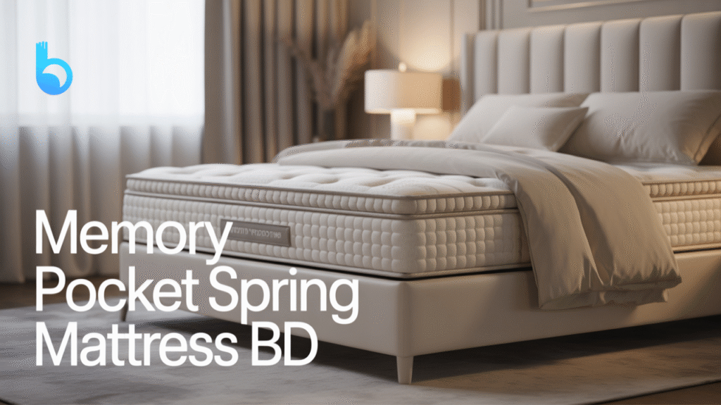 Memory pocket spring mattress BD for back pain and comfort