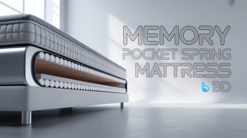 Memory pocket spring mattress BD for back pain and comfort