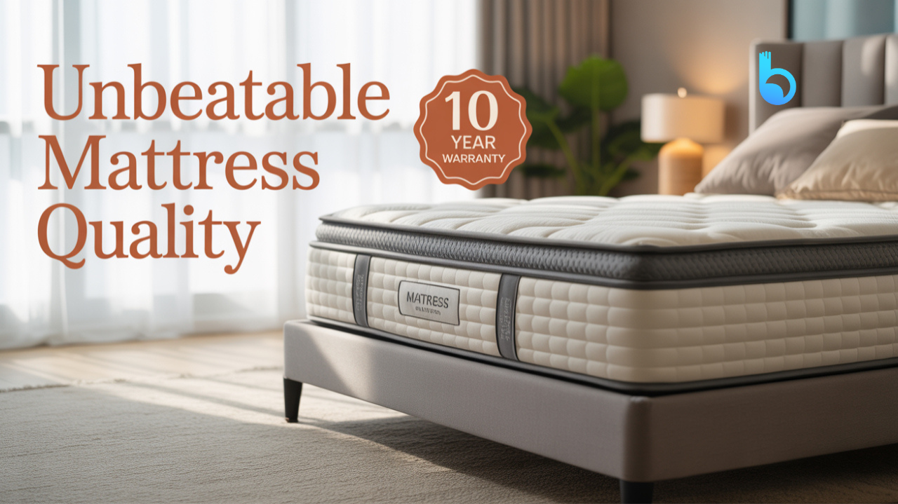 Buy mattress with warranty BD from top brands with up to 10 years coverage