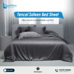 Premium Tencel Sateen Bed Sheet - Silky & Cooling Luxury | Bedding Store BD