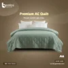 Premium AC Quilt | Leaf Green - Bedding Store BD