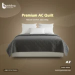 Premium AC Quilt | Dark Gray - Bedding Store BD