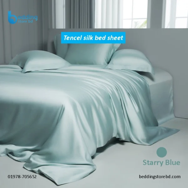 Tencel silk bed sheet - 60 count