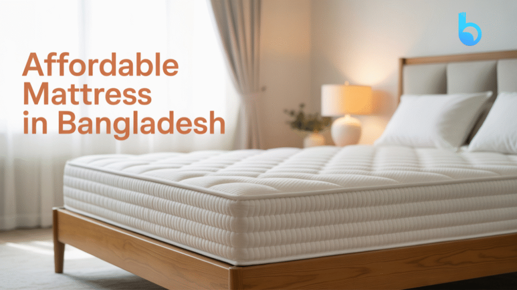  A person enjoying a restful sleep on an affordable, medium-firm mattress, highlighting its comfort and value.