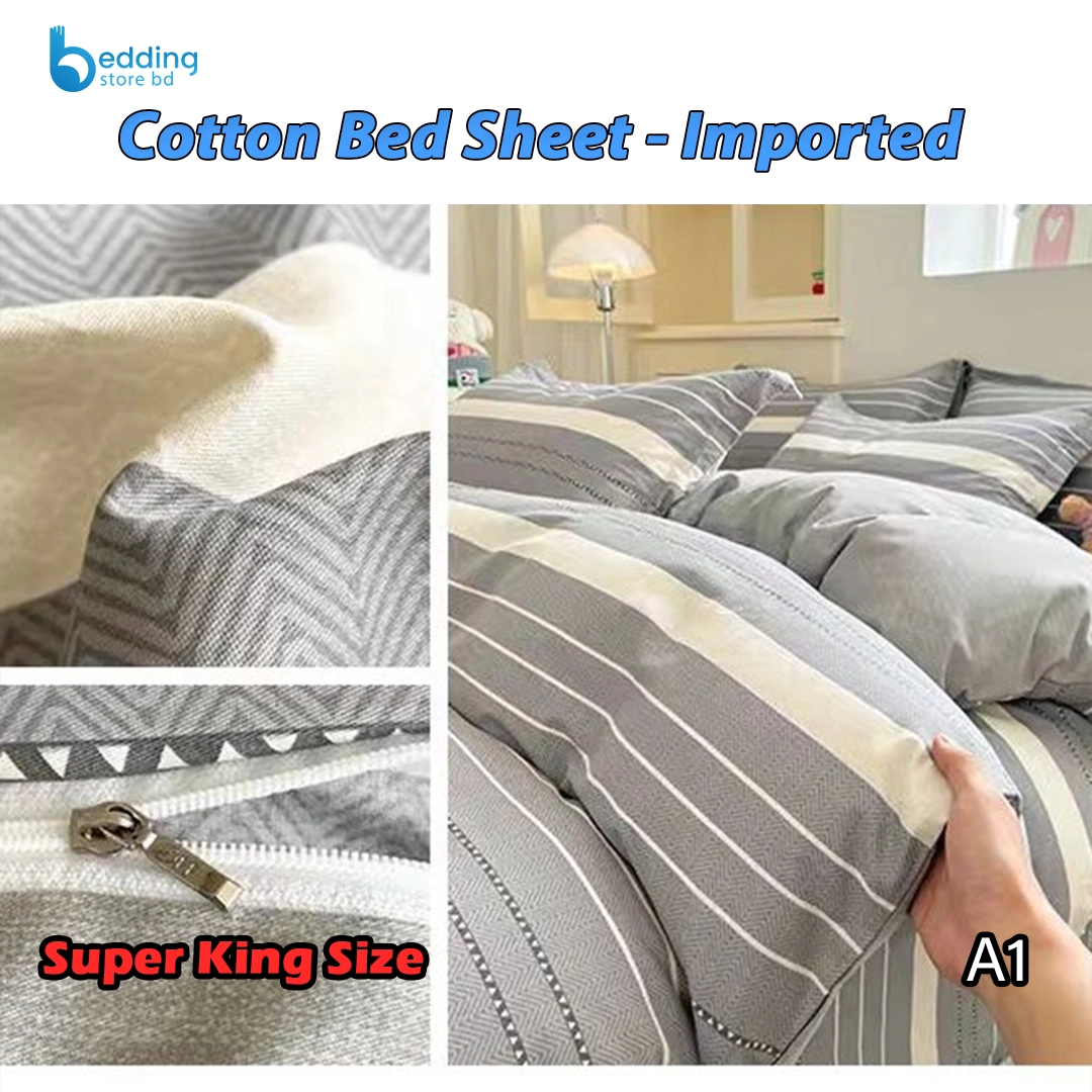 Cotton Bed Sheet – Imported