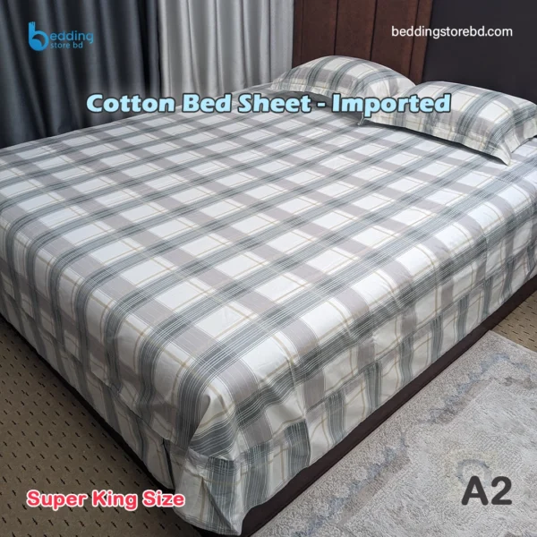 Cotton Bed Sheet - Imported A2