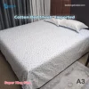 Imported pure cotton bed sheet super king size in premium soft fabric
