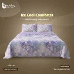 Ice Cool Comforter | Hydrangea Floral Print - Bedding Store BD