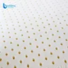 Breathable ventilated cell structure in natural latex pillow for cool airflow and moisture prevention